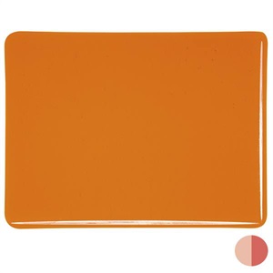 Bullseye 1025-0030 Lys Orange Transp. 3mm